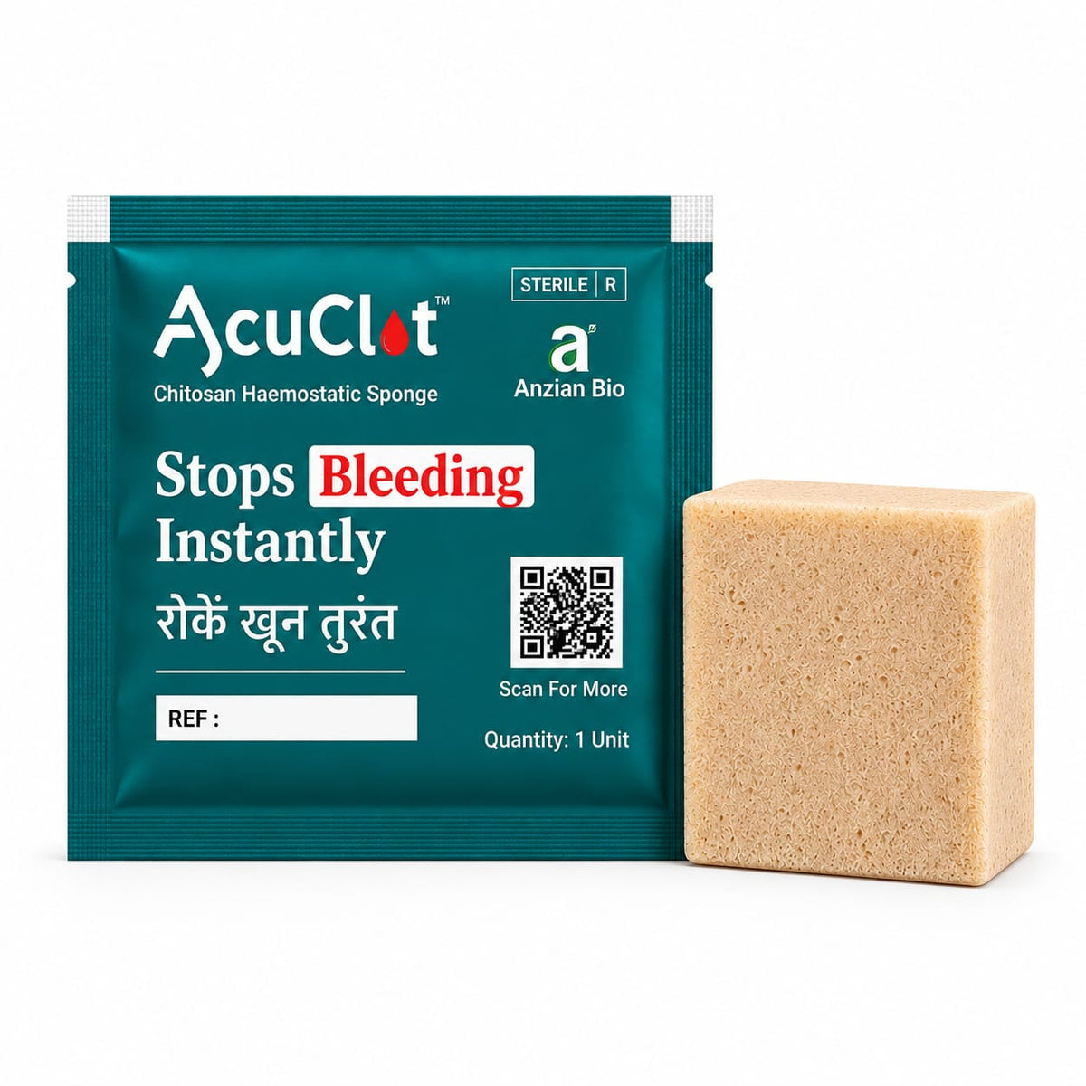 AcuClot Chitosan-Based Haemostatic Sponge
